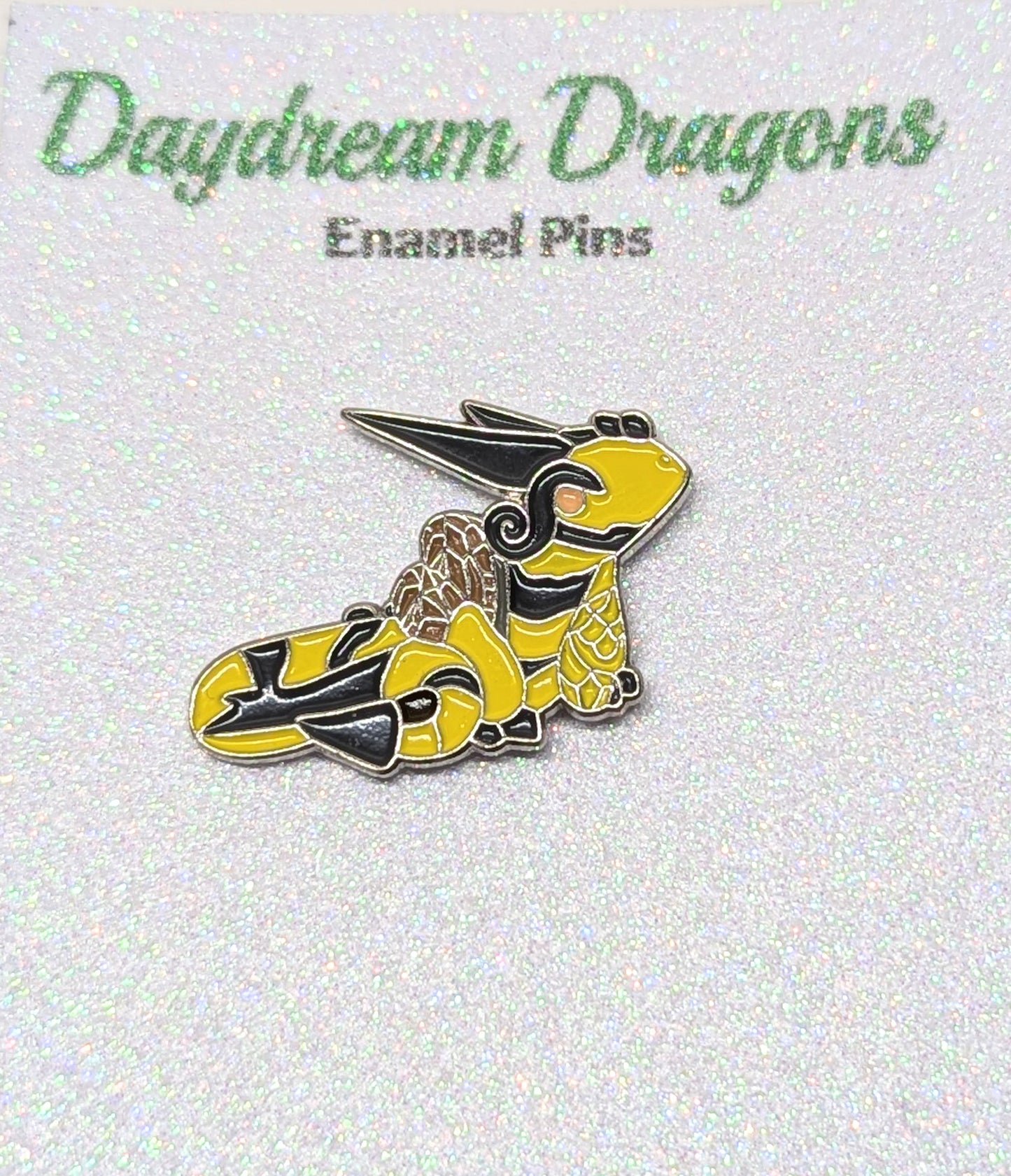 Bumblebee Dragon Pin